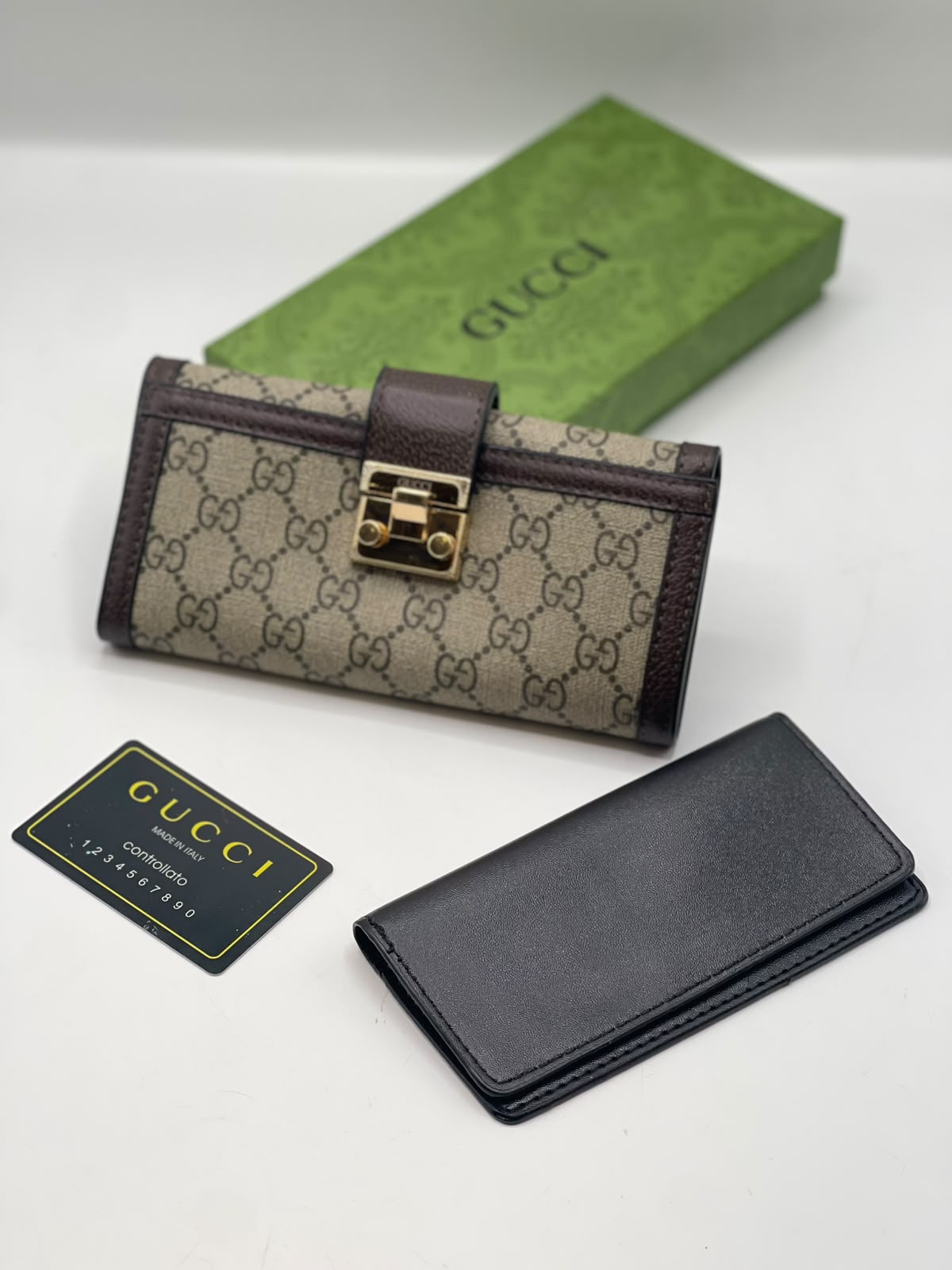 Gucci Padlock GG Long Wallet