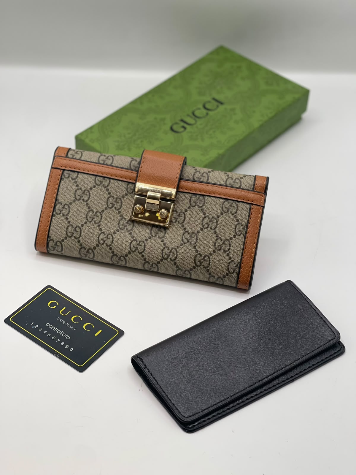 Gucci Padlock GG Long Wallet