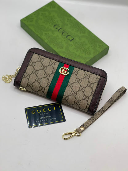 Gucci Ophidia Zip-Around Wallet