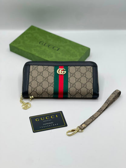 Gucci Ophidia Zip-Around Wallet