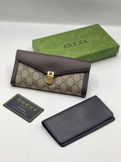 Gucci Padlock Long Wallet