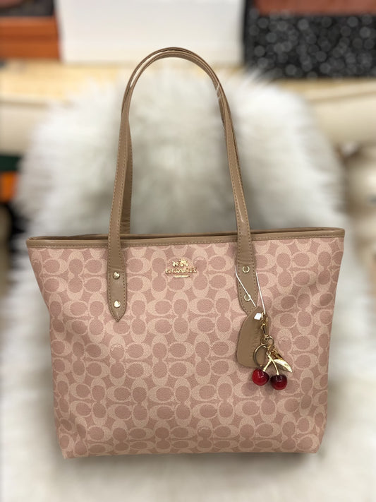 COACH Signature City Tote Bag with Box