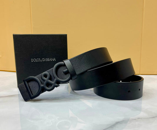 Dolce & Gabbana Crossover DG Leather Belt