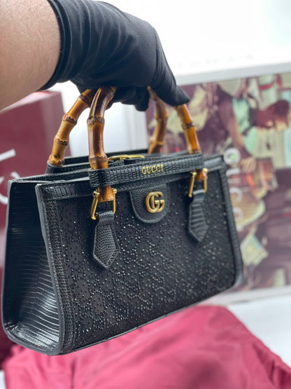 Gucci Diana Crystal Mini Tote