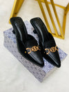Tory Burch Pointed-Toe Mule Heels