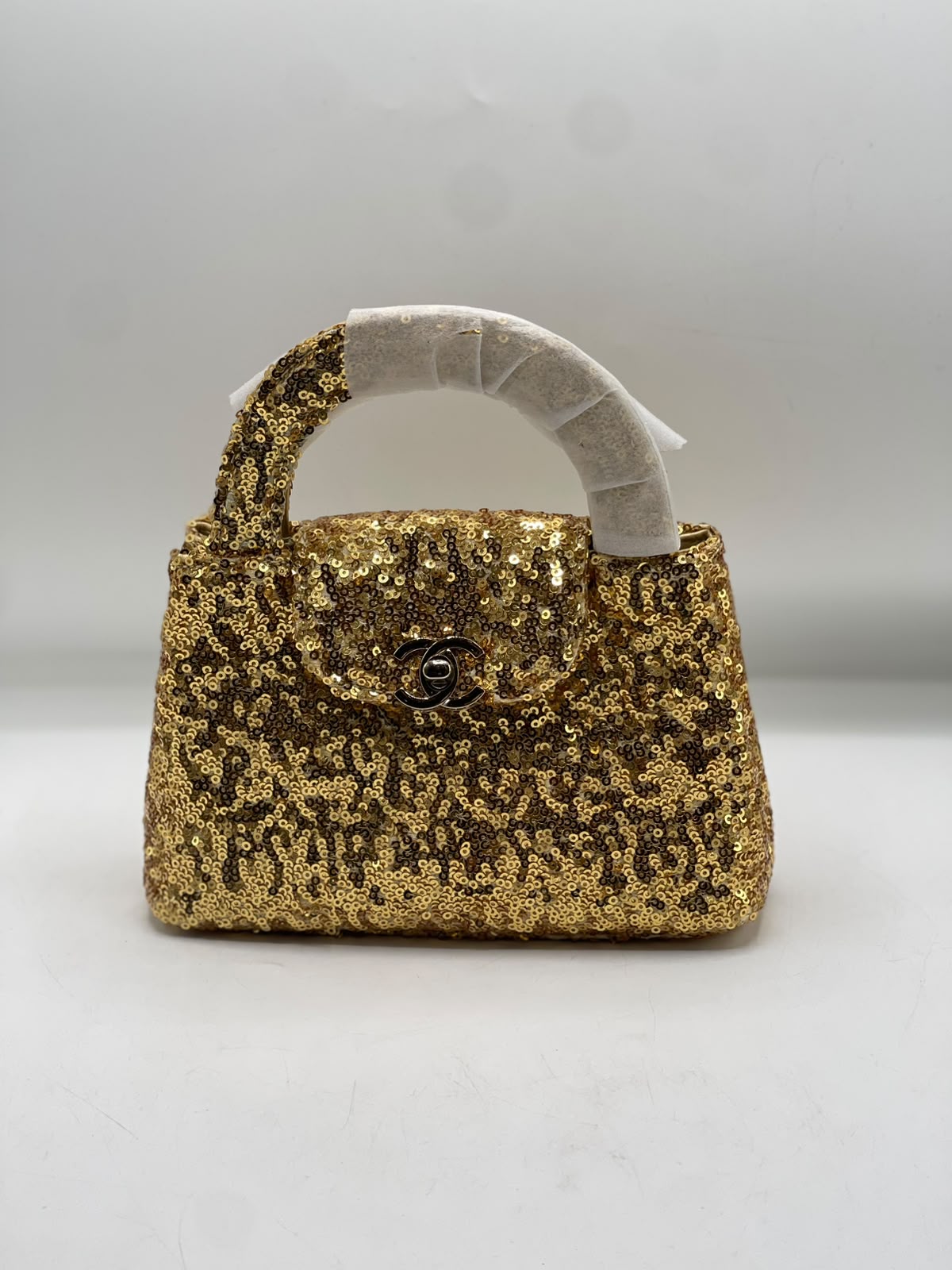 Chanel Mini Nano Kelly Sequin Bag