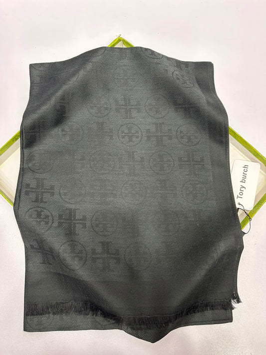 Tory Burch T Monogram Jacquard Traveler Scarf