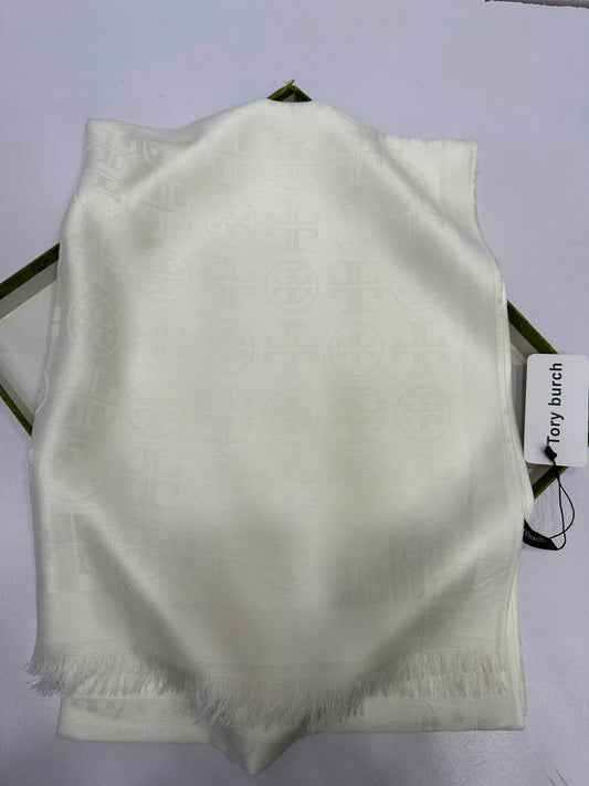 Tory Burch T Monogram Jacquard Traveler Scarf