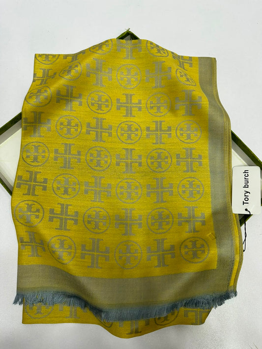 Tory Burch T Monogram Jacquard Traveler Scarf