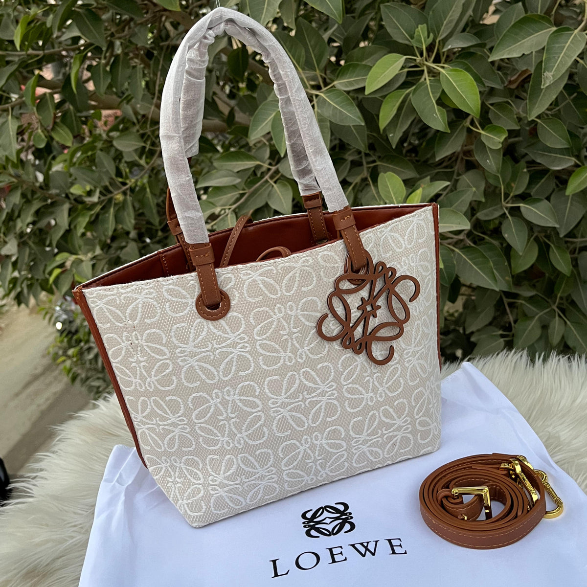 Loewe Anagram Tote Bag