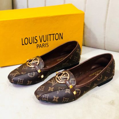 Louis Vuitton Monogram Flat Loafers