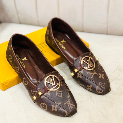 Louis Vuitton Monogram Flat Loafers