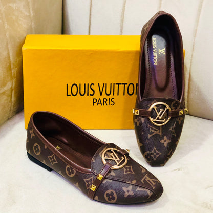 Louis Vuitton Monogram Flat Loafers