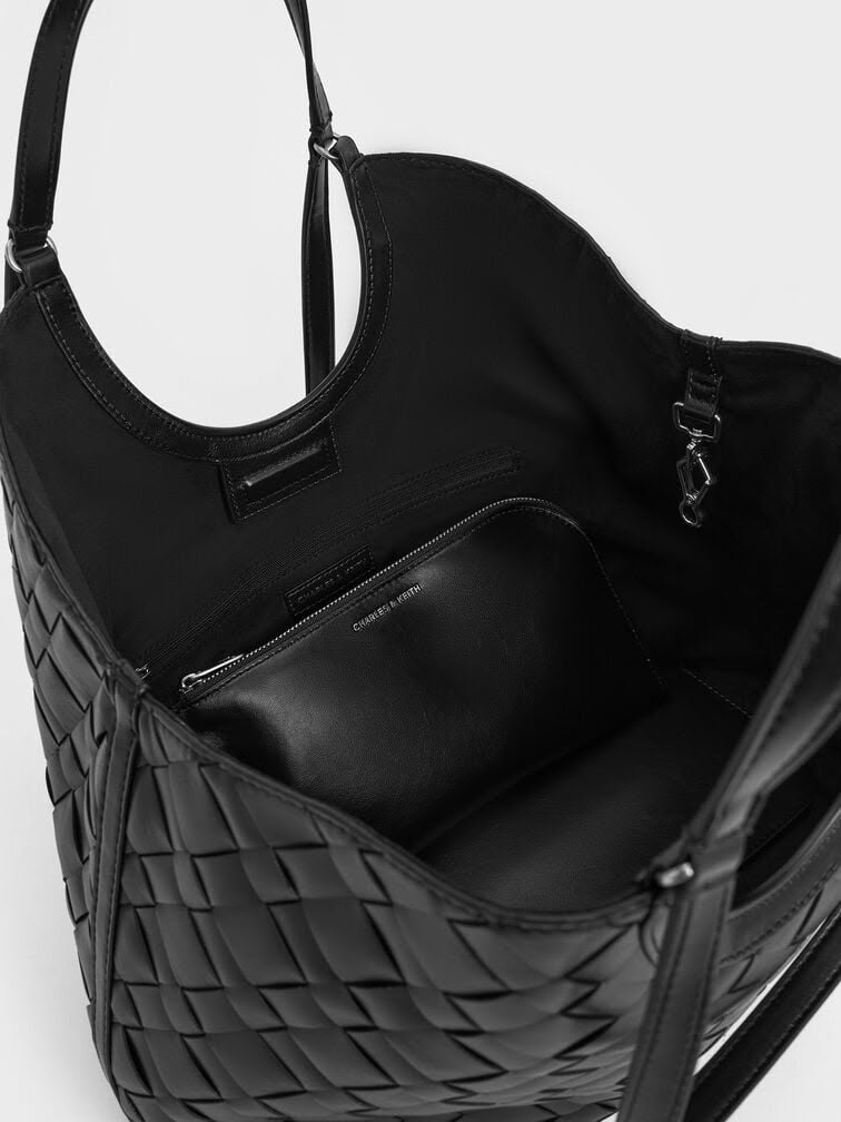Charles & Keith Ivette Woven Tote Bag