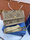 Tory Burch T Monogram Jacquard Shoulder Bag