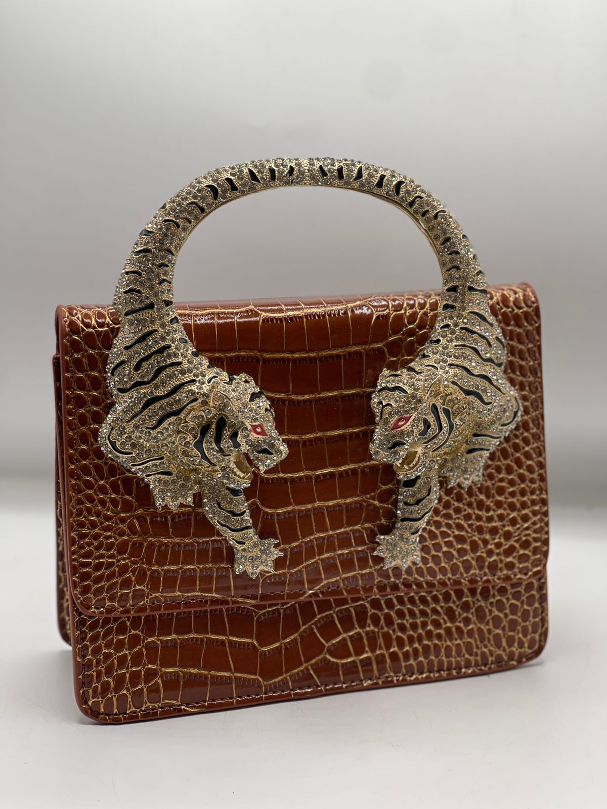 Roberto Cavalli Roar Bag | Brown