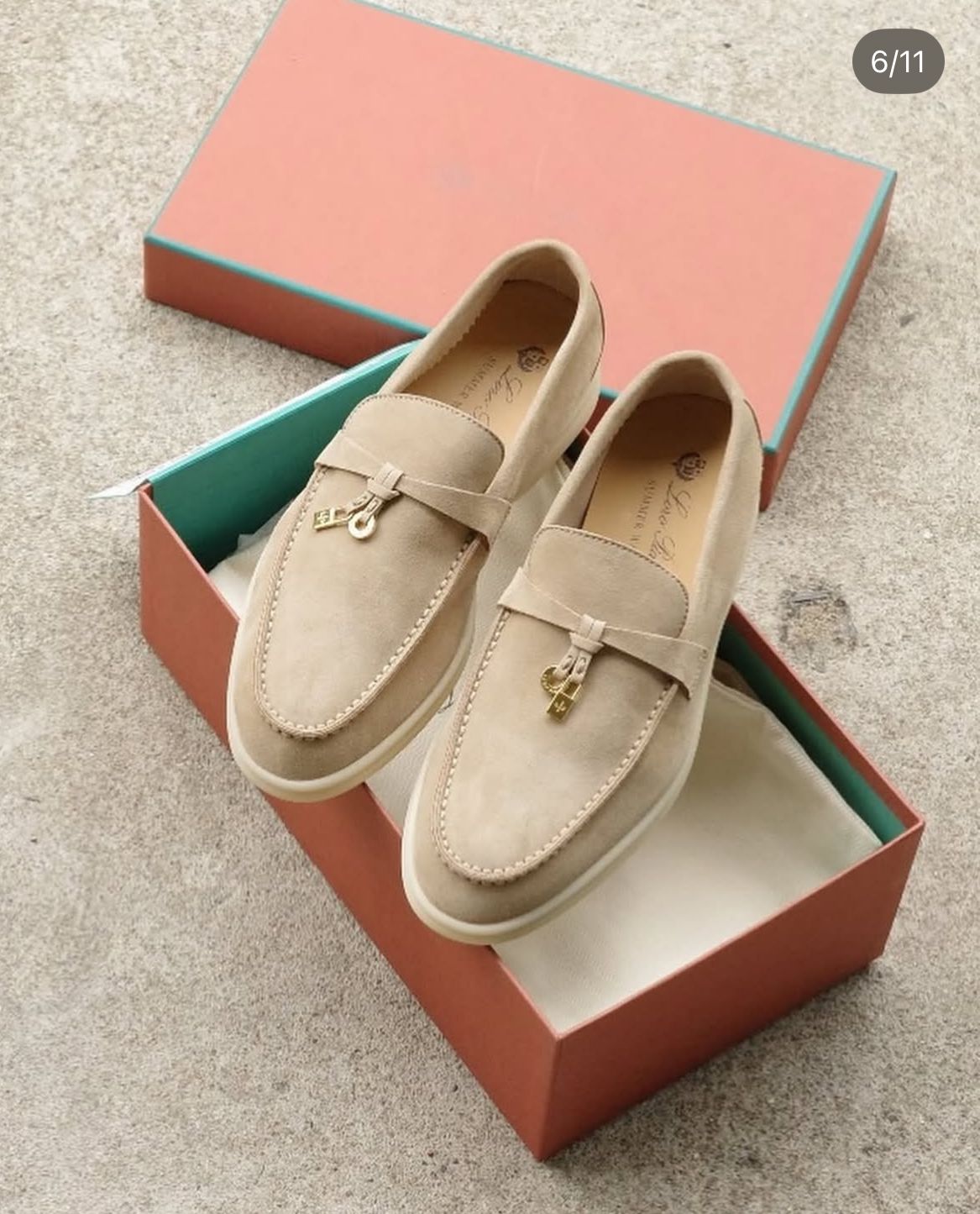Loro Piana Summer Charms Walk Loafer