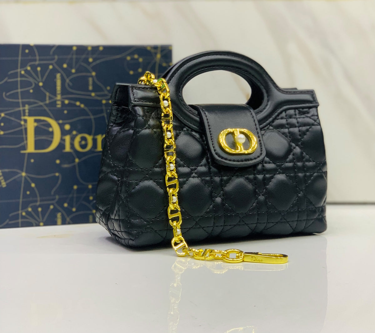 Dior Jolie Top Handle Mini Bag