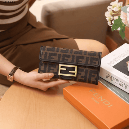 Fendi Baguette Long Wallet