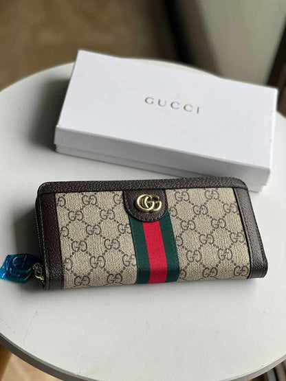 Gucci Ophidia Zip-Around Wallet