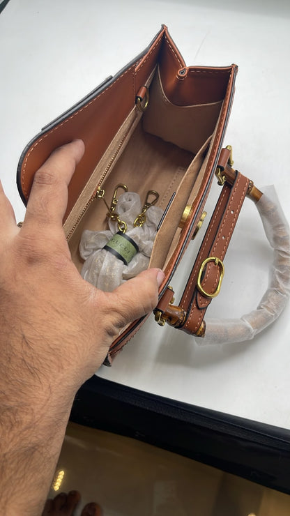 Gucci Diana Crystal Mini Tote