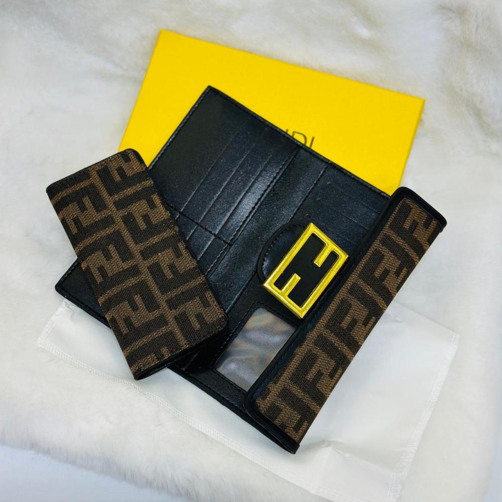 Fendi Baguette Long Wallet