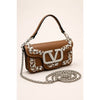 Valentino Locò Small Embroidered Shoulder Bag