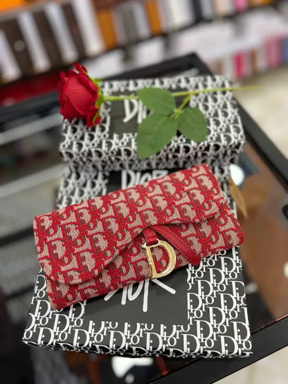 Dior Saddle Wallet on Chain
