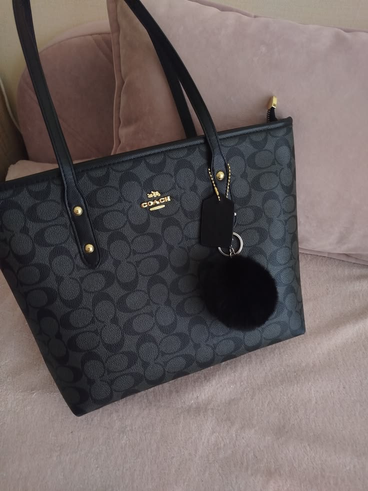 COACH Signature City Tote Bag with Box