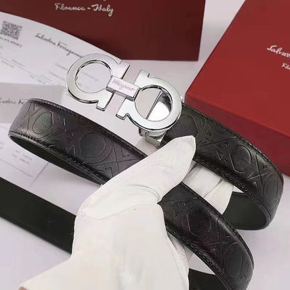 Ferragamo Reversible Gancini Belt