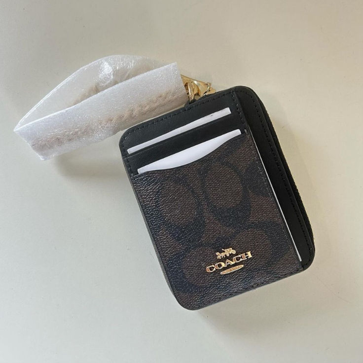 Coach Zip Card Case