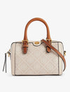 Tory Burch T Monogram Petite Barrel Bag