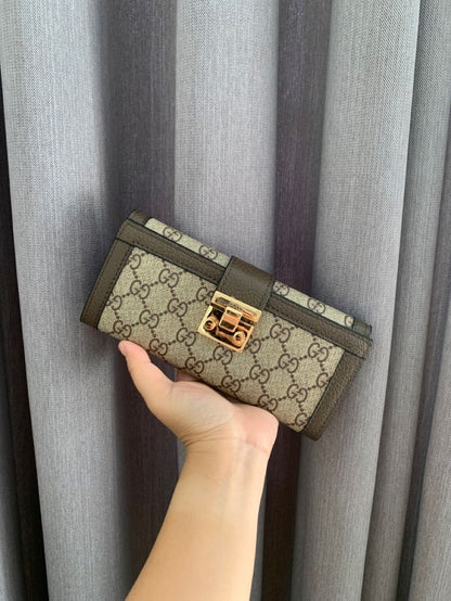 Gucci Padlock GG Long Wallet