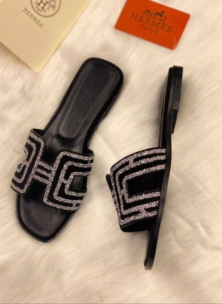Hermès Oran Flat Slippers With Box