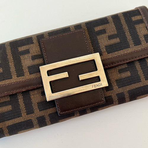 Fendi Baguette Long Wallet