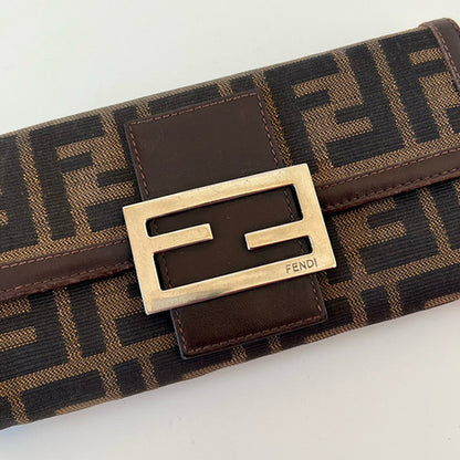 Fendi Baguette Long Wallet