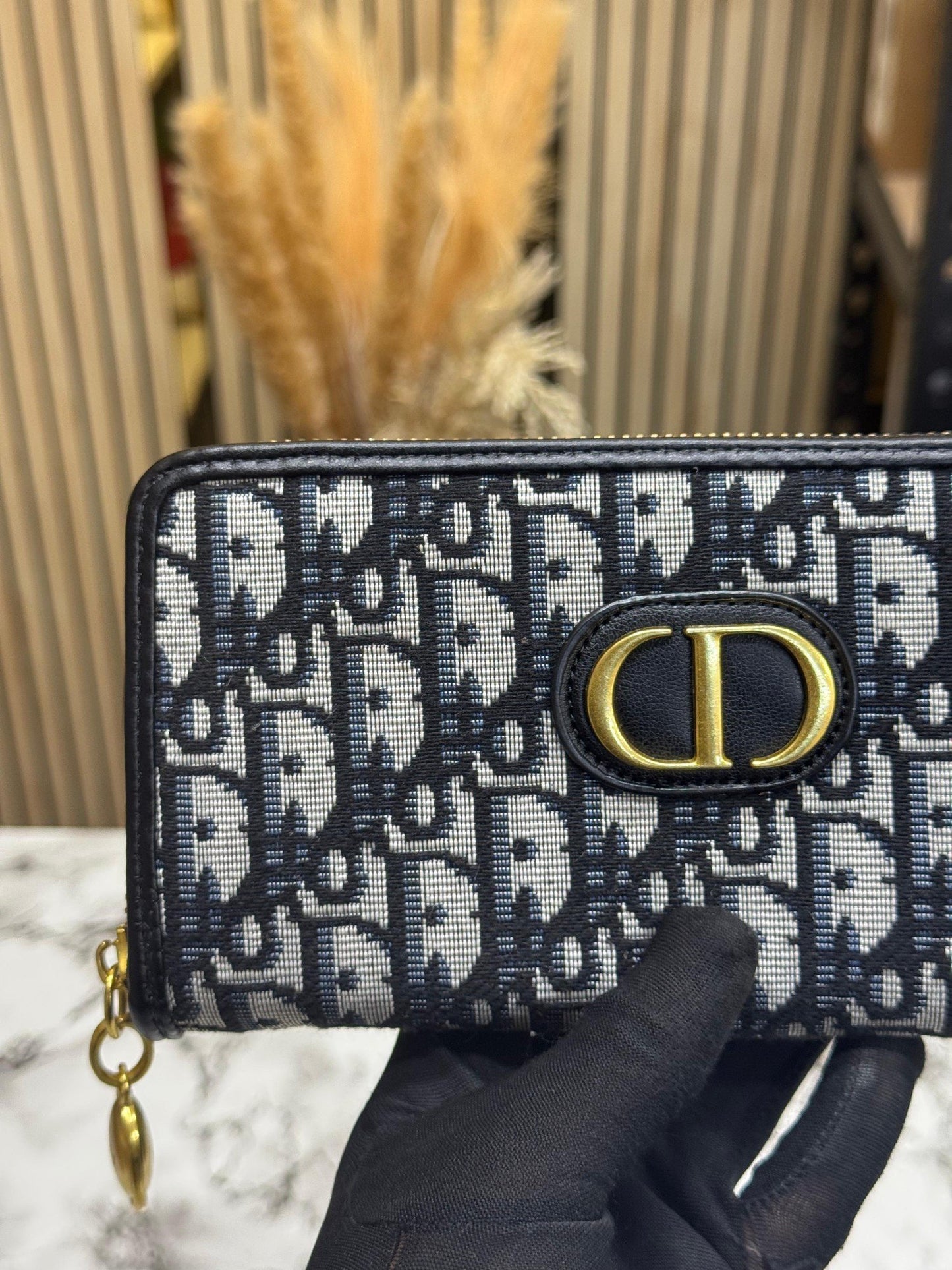 Christian Dior 30 Montaigne Long Wallet