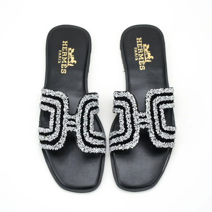 Hermès Oran Flat Slippers With Box